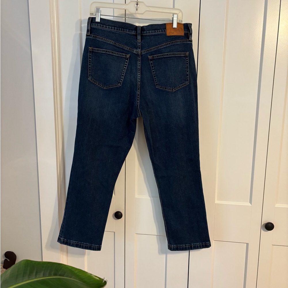 J. Crew Dark Blue Ankle Jeans